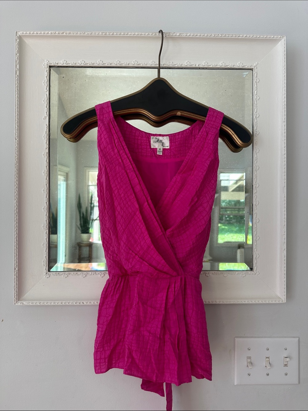 Milly of New York silk blouse